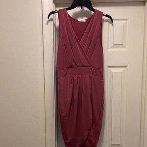 Entro Sleeveless Pink Mini Dress